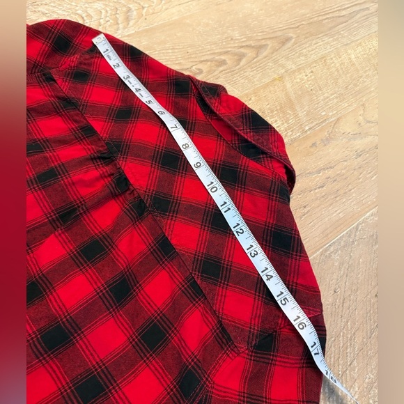 Isabel maternity plaid shirt M - Picture 8 of 8